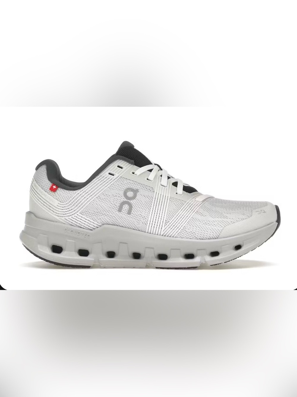 On Cloudrunning Women's Running Shoe — White/Gray